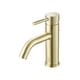 preview thumbnail 1 of 9, Elegant Lighting FAV-1006 Victor 1.5 GPM Single Hole Bathroom Faucet Brushed Gold