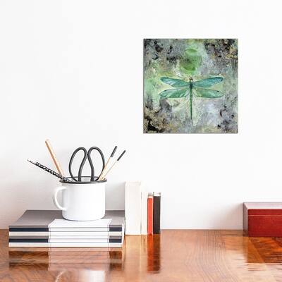 iCanvas "Dragonfly V" by Stephanie Law Canvas Print