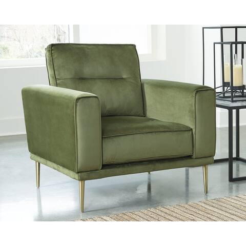 Macleary Modern Moss Chair - 35"W x 36"D x 36"H