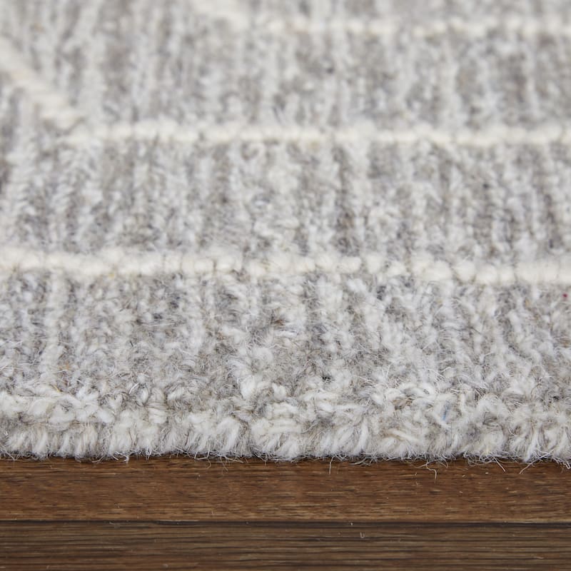 Grand Bazaar Pinston Hand Tufted Abstract Modern Area Rug