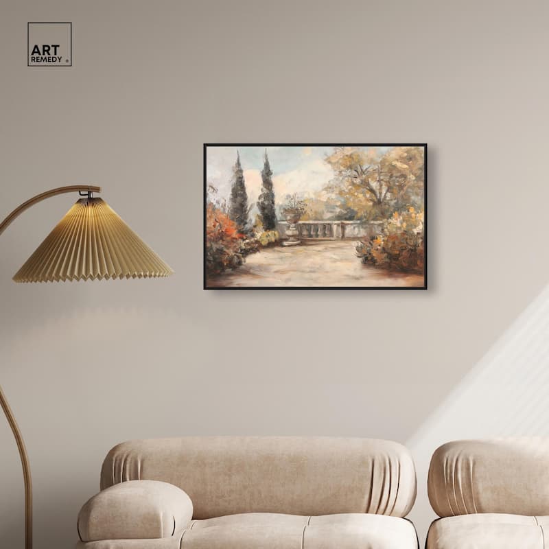 Autumnal Arbor Canvas by Art Remedy