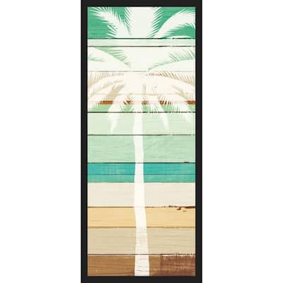 Beach Escape Palms IV Framed Poster