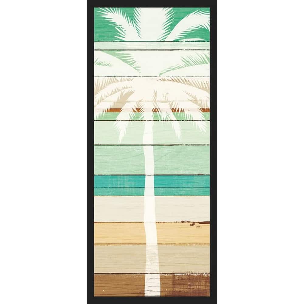Beach Escape Palms IV Framed Poster