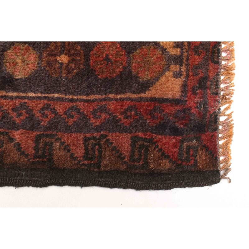 ECARPETGALLERY Hand-knotted Teimani Red Wool Rug - 2'10 x 4'0