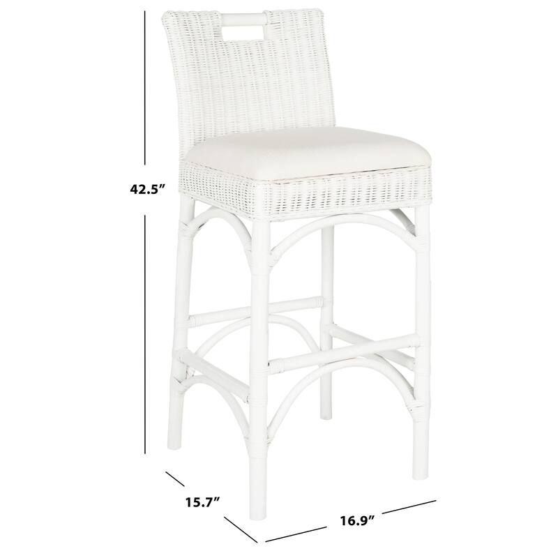 SAFAVIEH Alana 18-inch Bar Stool - 17Wx16Dx43H