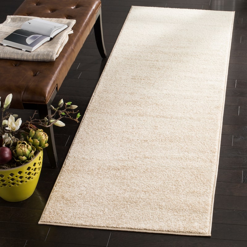 SAFAVIEH Adirondack Vera Modern Ombre Distressed Area Rug - 2'6" x 4' - Champagne/Cream