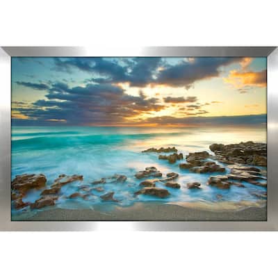 "Ocean Sunrise" by Patrick Zephyr Print on Acrylic