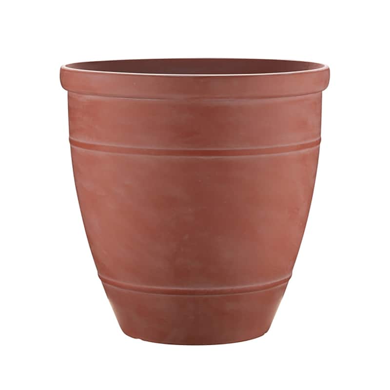 Southern Patio Wright Rubber 18-inch Planter