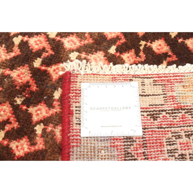 ECARPETGALLERY Hand-knotted Andelz Dark Brown Wool Rug - 2'11 x 4'8