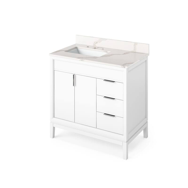 Jeffrey Alexander VKITTHE36R-QUARTZ Theodora II 36" Free Standing