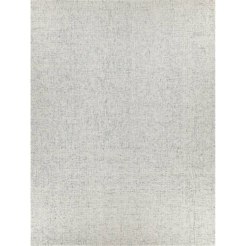 EXQUISITE RUGS Caprice Hand-tufted New Zealand Wool Light Blue/Ivory Area Rug.