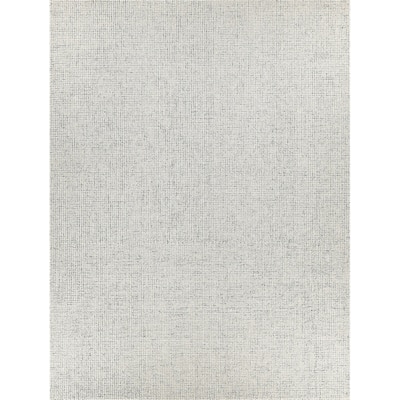 EXQUISITE RUGS Caprice Hand-tufted New Zealand Wool Light Blue/Ivory Area Rug.