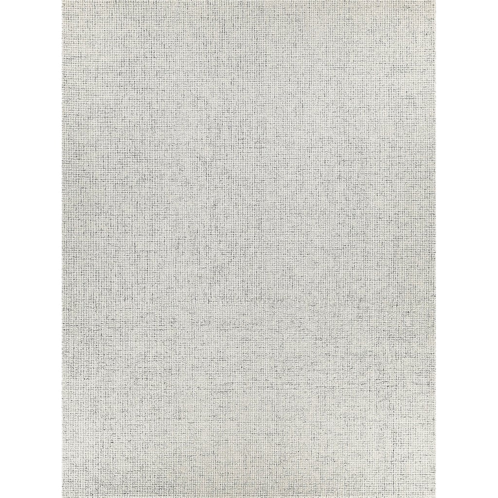 EXQUISITE RUGS Caprice Hand-tufted New Zealand Wool Light Blue/Ivory Area Rug.