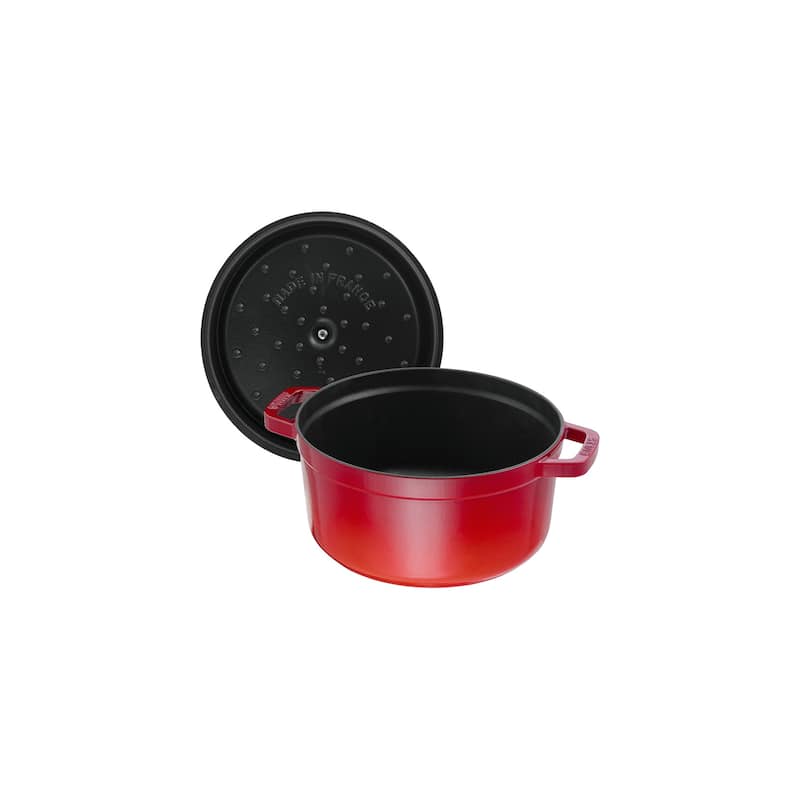 STAUB Cast Iron 5.5-qt Round Cocotte