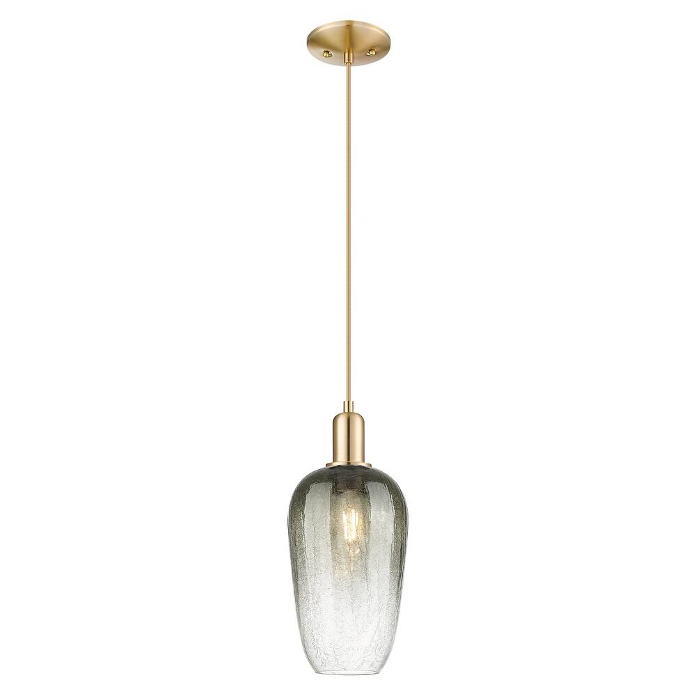 Innovations Lighting Downtown Urban - Brookhaven Flute - 1 Light 7" Cord Hung Mini Pendant