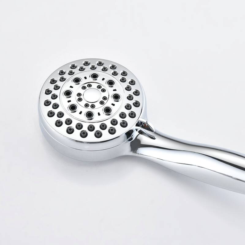 5 Mode Adjustable Settings Handheld Shower Head with Hose High Pressure Shower Heads