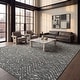 preview thumbnail 4 of 44, SAFAVIEH Adirondack Isabelle Chevron Distressed Rug 10' x 14' - Dark Green/Ivory