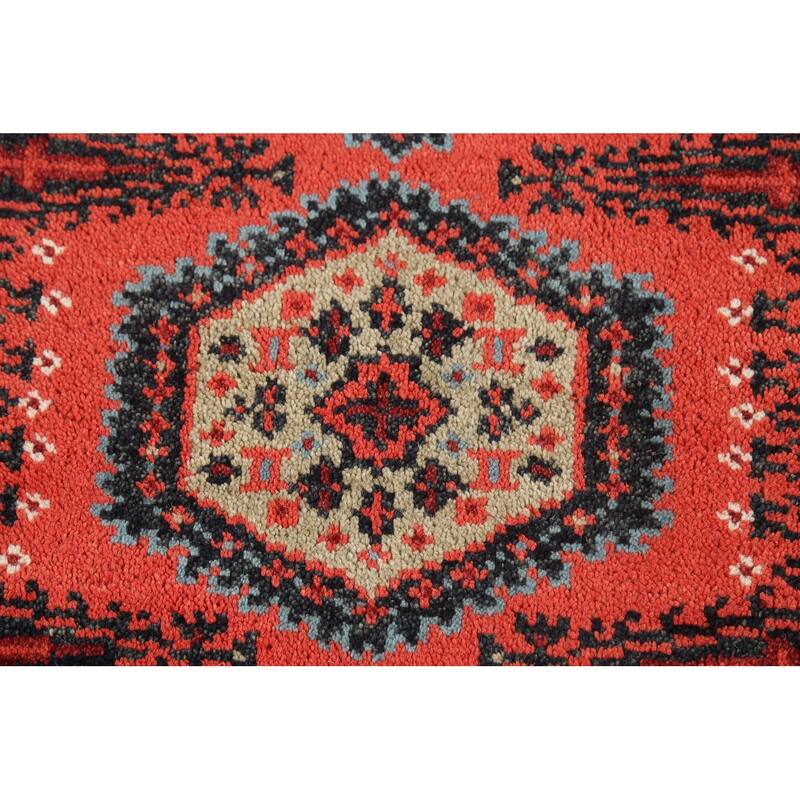 Viss Indian Accent Rug Handmade Wool Carpet - 2'0"x 3'0"