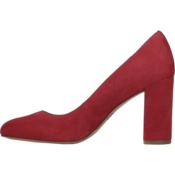 franco sarto aziza block heel pump