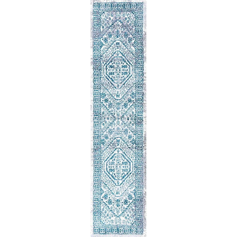 JONATHAN Y Dhiya Cottage Medallion Area Rug