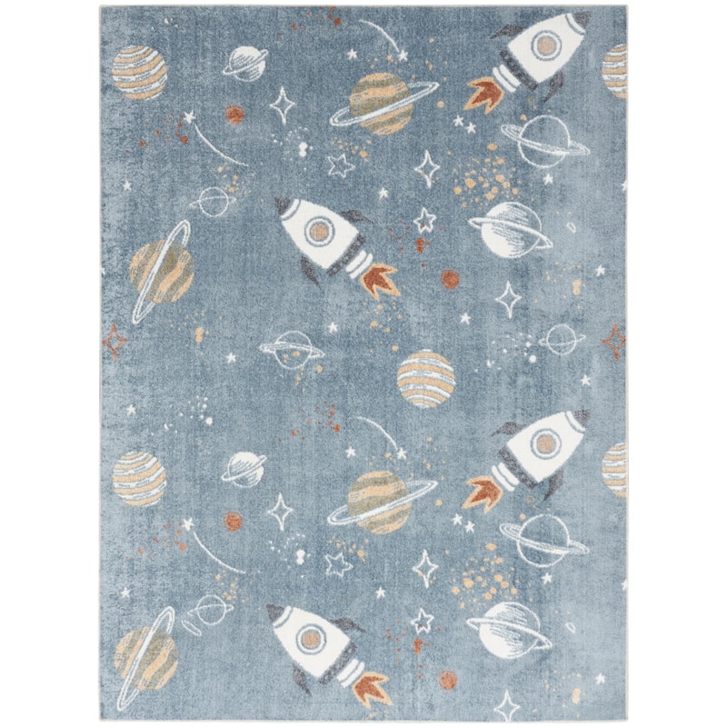 Nourison Astra Machine Washable Indoor only Graphic Area Rug