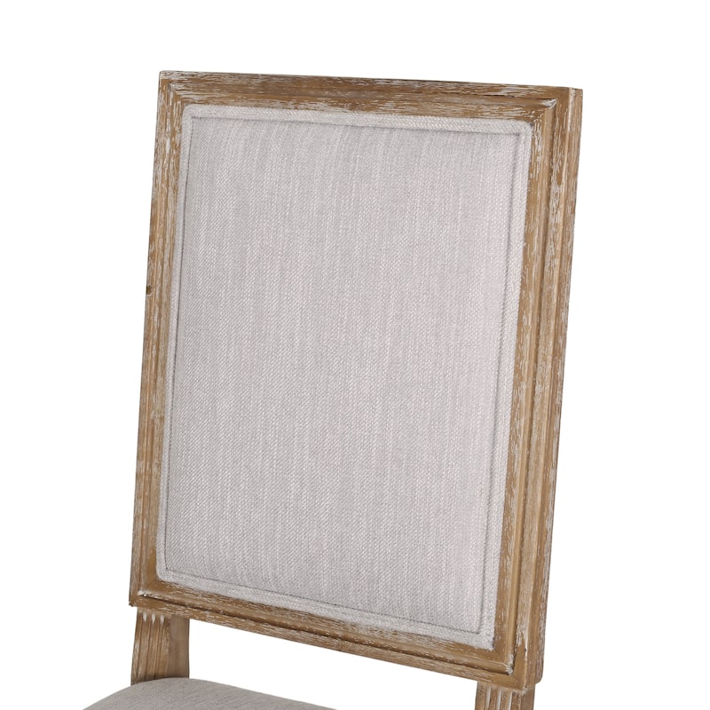 Regina Wood Upholstered Dining Chair by Christopher Knight Home