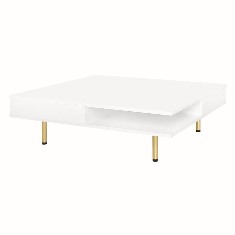 Particle Board Coffee Table With Drawers