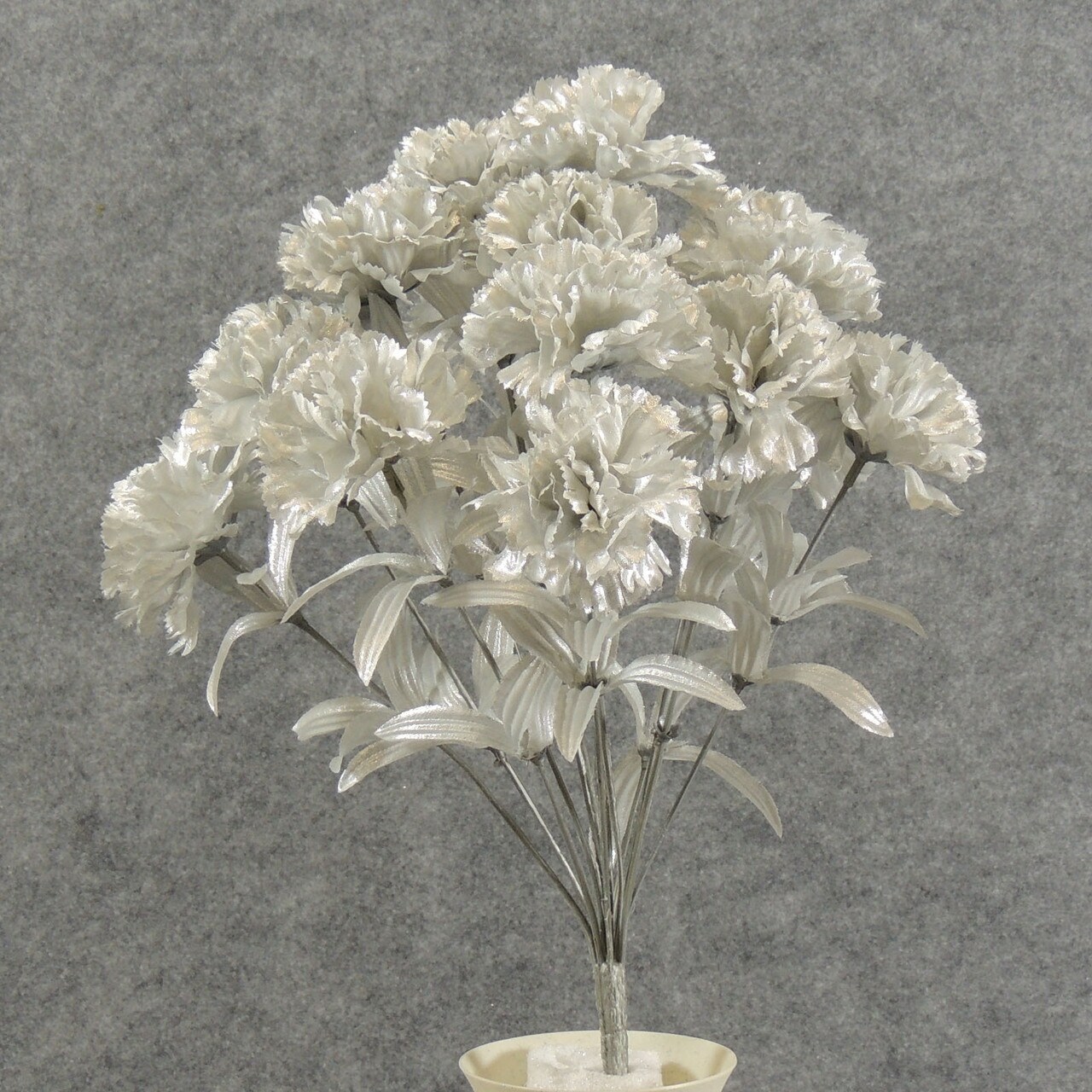 Shop 1 Pc Metallic Carnation Bush Great For Traditional
