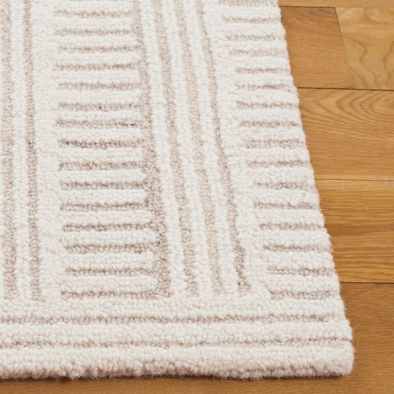 SAFAVIEH Handmade Harvest Niria Modern Contemporary Wool Rug