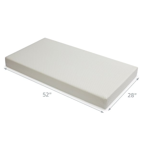 Sealy Butterfly Breathable Knit Crib and Toddler Mattress