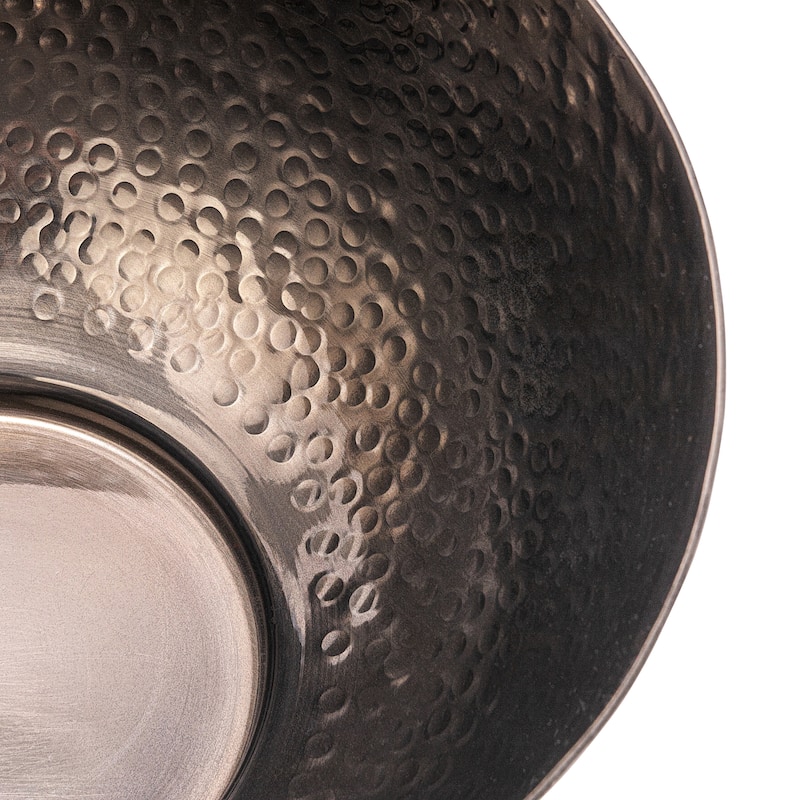 Hammered Metal Bowl