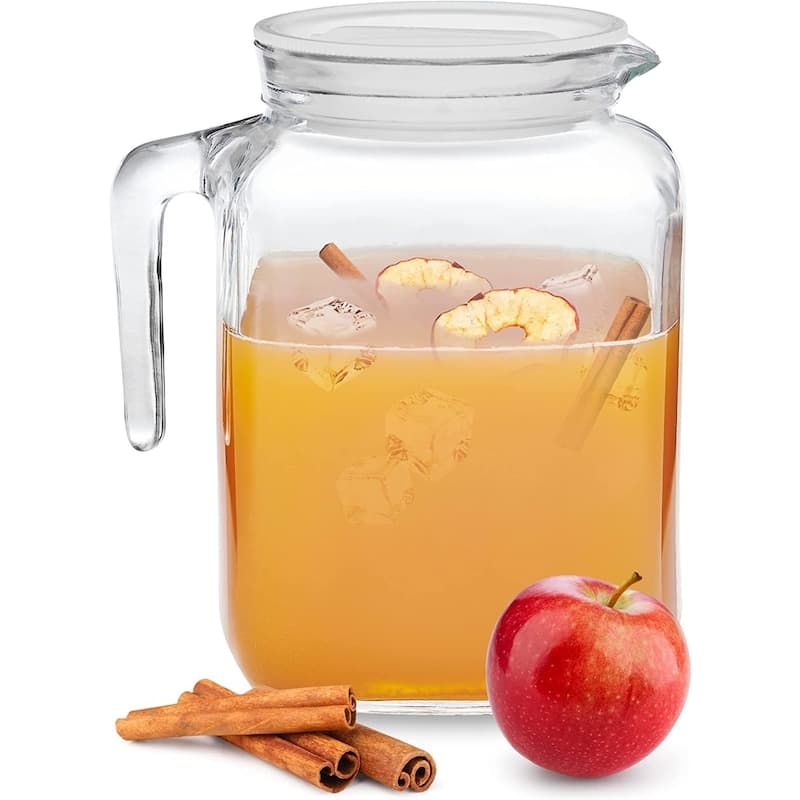 Bormioli Rocco Frigoverre Classic Jug with White Lid - 67.75 oz. - 67.75 oz.