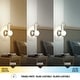 preview thumbnail 5 of 7, Artika Bloom Integrated LED Wall Sconce Light Gold