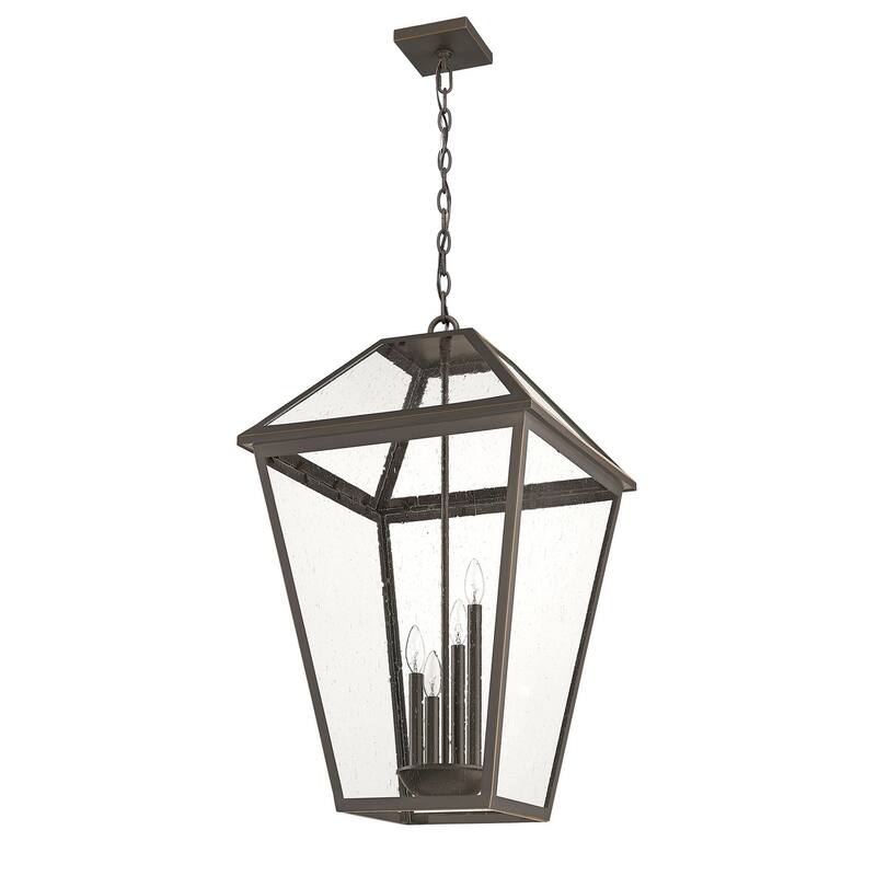 Z-Lite 579CHXLX Talbot 4 Light 20" Wide Semi-Flush Marine Grade