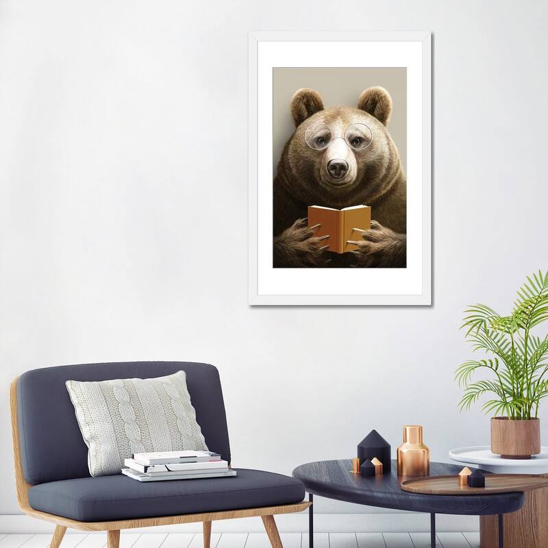 iCanvas "Bear" by Adam Lawless