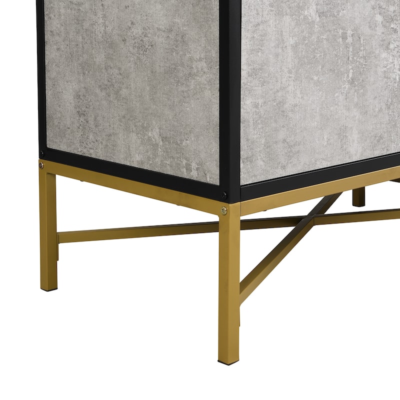 Four-Door Sideboard Buffet Cabinet Storage Cabinet