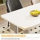 preview thumbnail 13 of 23, 70.89" Rectangle Dining Table for 6-8 People, Modern Simple Wood Kitchen Table