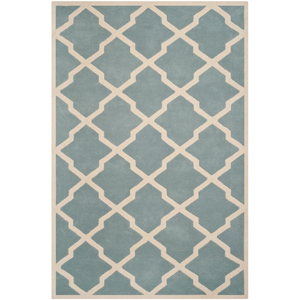 SAFAVIEH Handmade Chatham Rinske Modern Moroccan Wool Rug
