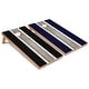 preview thumbnail 1 of 3, Black and Navy Striped Premium Cornhole Boards with Carry Case 16 Years and Up