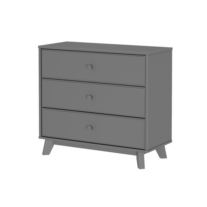 Max and Lily 3-Drawer Solid Wood Dresser