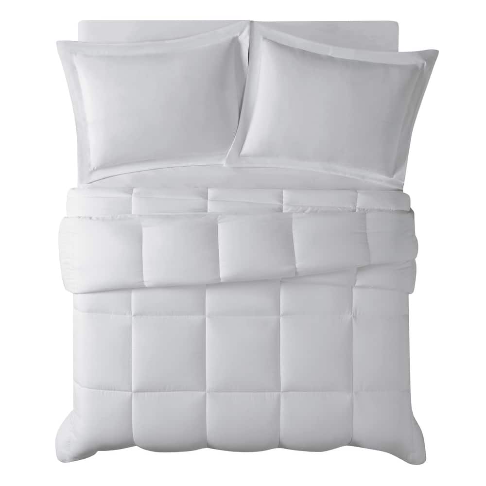 Truly Calm Antimicrobial 3 Piece Down Alternative Comforter Set