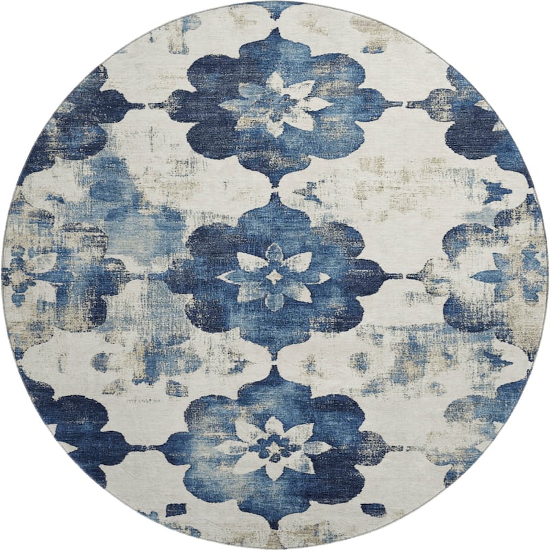 Premium Washable Super Soft Modern Floral Mayfield Rug