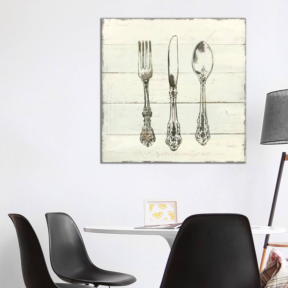 iCanvas "Kitchen Utensils" by Carol Robinson Canvas Print