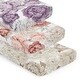 preview thumbnail 1 of 4, Sweet Jojo Designs Boho Shabby Chic Floral Girl 3 Pack Fitted Crib Sheets - Purple, Pink, Taupe & Ivory Bohemian, Vintage Garden