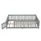 preview thumbnail 71 of 159, Wood Floor Bed with Safety Guardrails and Door