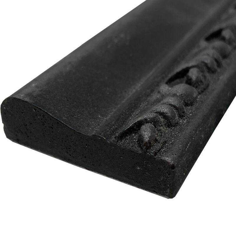 Dove 1.5" x 8" Matte Metallic Listello Wall Tile Trim