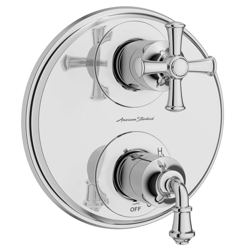 American Standard Delancey 3 Function Pressure Balanced Valve Trim - Polished Chrome