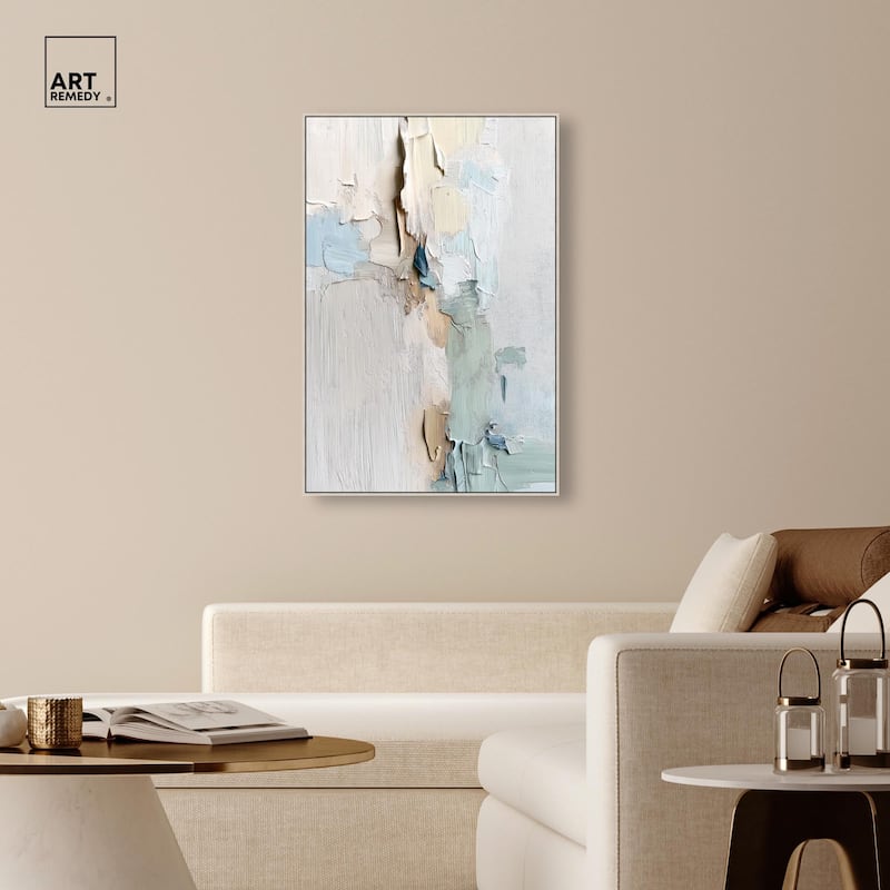 Impasto Intervals III Canvas by Art Remedy