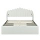 preview thumbnail 26 of 30, Queen Upholstered Bed with Four Drawers and USB Charging Ports