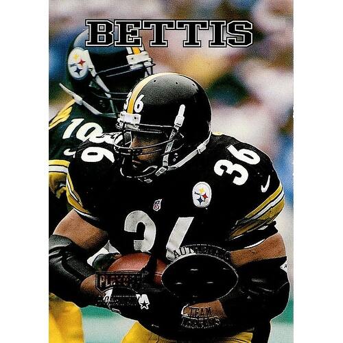 Shop Signed Bettis Jerome Pittsburgh Steelers Jerome Bettis 1998